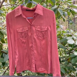 Luisa Cerano 100% Silk Blouse